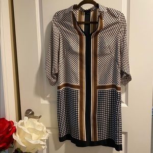 Unique Ann Taylor mosaic dress